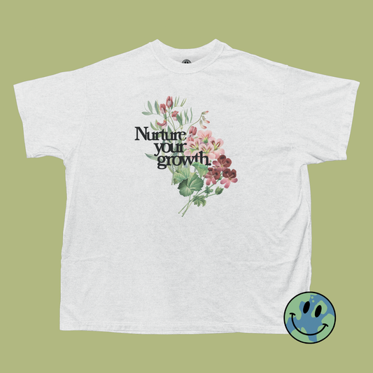 Unisex Nurture Your Growth Graphic Tee Shirt